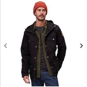 Fjallraven “Greenland” Jacket.  Classic, waterproof and stylish.